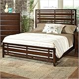 Drake Espresso Panel Bed Size: King