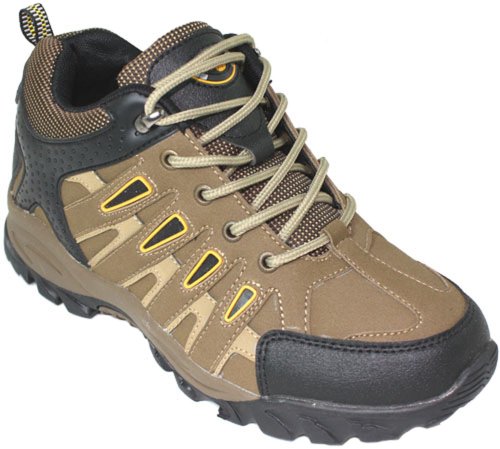 CALDEN - K297 - 2.6 Inches Taller - Height Increasing Elevator Shoes (Brown Hiking Boots)