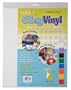 Grafix 9-Inch-by-12-Inch Cling Film Clear, 6-Pack