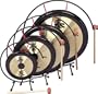 Rhythm Band Oriental Table Gongs 10 Inch Gong Rb1071