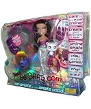 Bratz Be-Bratz.Com Virtual Playset with 10 Inch Doll- Yasmin and Pet Plus Real Working Mouse and Pad and Necklace Key to Unlock Your Bratz