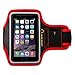 Gear Beast Sport Gym Running Armband with Key Holder and Reflective Safety Band for iPhone 6s Plus, 6 Plus, Note 5, S7 Edge, S6 Edge Plus, Motorola Moto X Pure, Droid Maxx 2, Droid Turbo 2, HTC One M9