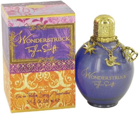 Wonderstruck Perfume by Taylor Swift Eau De Parfum Spray 3.4 oz.100 ml. [WP] Free! Ralph Hot Shower Gel 1.7 oz