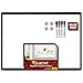 Quartet Magnetic Whiteboard, Dry Erase Markers & Magnets Value Pack, Frame Color May Vary (44200)