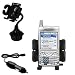 PalmOne Treo 650 Auto Cup Holder with Car Charger - Uses Gomadic TipExchange