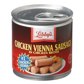 Armour Chicken Vienna Sausages, 5-Ounce Cans (Pack of 24)
