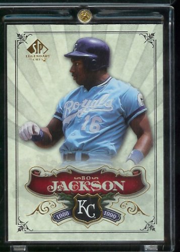 2006 Upper Deck SP Legendary Cuts Bo Jackson Kansas City Royals Baseball Card #97- Mint Condition - Shipped In Protective ScrewDown Display Case!