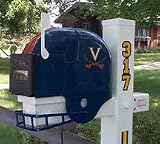 Virginia Cavaliers Helmet Style Mailbox