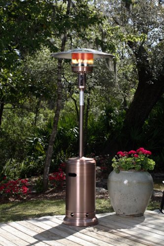 WT Living Copper Finish Standard Patio Heater