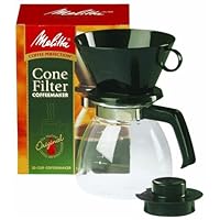 Melitta Cone Filter Coffeemaker 10 Cup, 1-Count