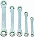 Snap-on Industrial Brand JH Williams MWS-30 5-Piece Metric Ratcheting Box Wrench Set