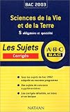 ABC Bac : Sciences de la Vie et de la Terre, Bac S
