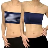 Capelli New York Tube-Top 2er-Set, 'Stripes'