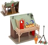 Fireman Sam Mountain Lodge Playset & Tom FigureIMAGE