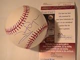TONY GWYNN SIGNED AUTOGRAPHED RAWLINGS BASEBALL HOF SAN DIEGO PADRES, COA JSA