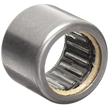 INA Needle Roller Bearing, Caged Drawn Cup, Steel Cage, Open End, Single Seal, Inch