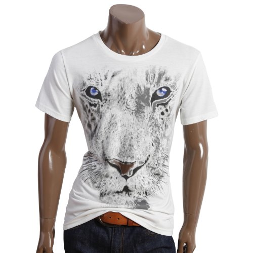 DOUBLJU Mens short sleeve bengal tiger Printed T-shirts(DJ21) DOUBLJU Mens short sleeve bengal tiger Printed T-shirts(DJ21)