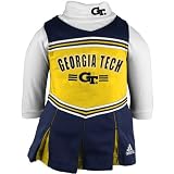 adidas Georgia Tech Yellow Jackets Two-Piece Cheerleader Dress