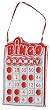"Bingo Granny" Bingo Board Game Christmas Ornament #W20008