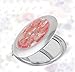 Buytra Fahsion Cosmetic Compact Magnifying Travel Handbag Pocket MakeUp Mirror