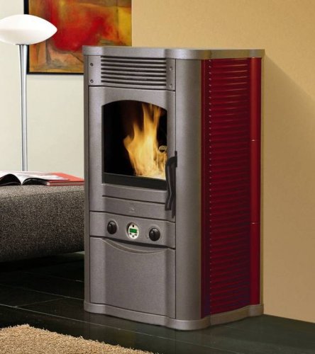 Pelletofen TREND PLUS Bordeaux max. 8,3 kW FUN FIRES