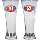 Hunter Ken Schrader 12oz Flared Pilsner Glasses - Set of 2