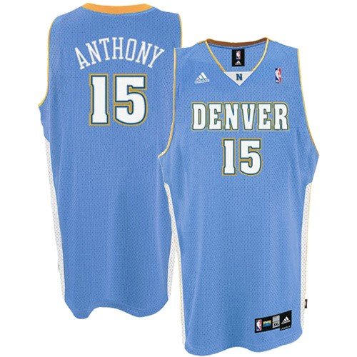 Carmelo Anthony Blue adidas NBA Swingman Denver Nuggets Youth Jersey