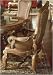 Kitchen & Housewares : AICO 34004 Tuscano Arm Chair in Biscotti