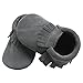 Mejale Baby Soft Soled Leather Moccasins Tassel Infant Toddler Shoes Prewalker(Grey,6-12 Months)