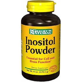 Inositol Powder - 6 oz,(Good'n Natural)