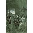 Albrecht Durer (Drawing a result of so-called "Green Passion": Christ before Caiaphas) Art Poster Print - 13x19