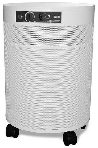Home Air Filtration System - UV600 White 21H x 15W x 15D