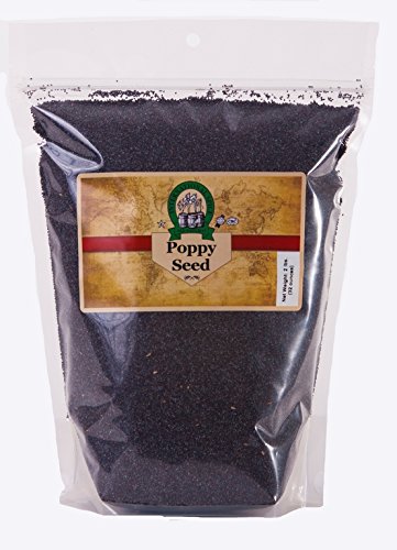 INTERNATIONAL SPICE- POPPY SEEDS - 2 Pounds, (Variety: Blue; Grade: A-1) (2 LBS)