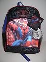 The Amazing Spider-Man Holographic Backpack with Bonus Wallet & Folder