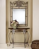 Review Hillsdale Furniture  / Hillsdale Montello Wood Top Console Table