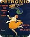Petronio Artist Leonetto Cappiello Vintage Advertisement Fine Art MOUSE PAD