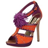 Zoom Produkt-Bild: Buffalo London semi cromo kid suede 16765-663, Damen Sandalen/Fashion-Sandalen
