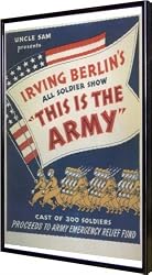 This Is The Army (Broadway) 11"x17" Framed Poster