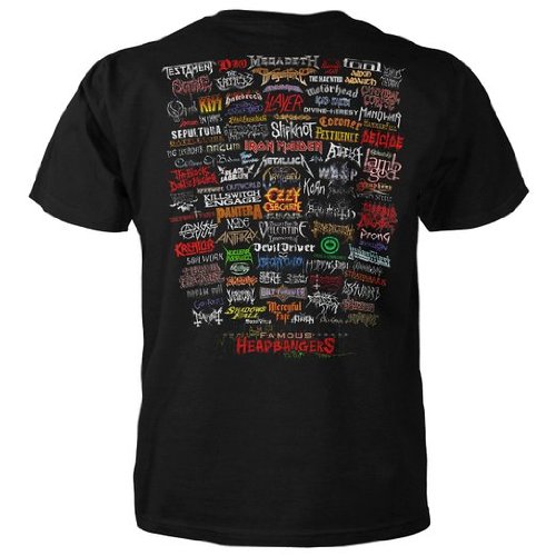 Famous Headbangers T-shirt