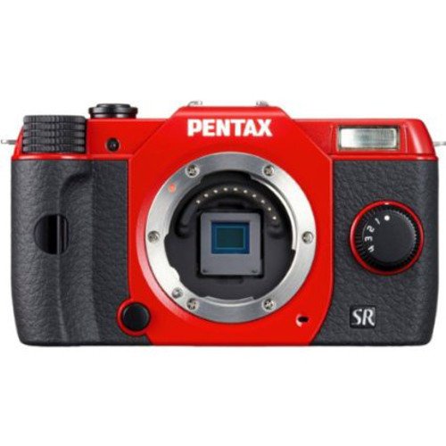 spec Pentax Q10 Compact System Camera with 3-Inch LCD zoom lens kit 12.4MP (RED)