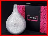 「ミドルカラーズ MIDDLE COLORS 超音波加湿器 MD-KW1005-WH ホワイト」の画像