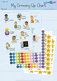 My Growing Up Chart for Boys 4yrs+