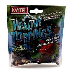 Kaytee Healthy Toppings for Small Animals, Mixed Fruit