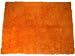 1300 Gram Greek Retro Flokati Wool Rug, Orange, 6'7