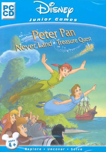 Childrens Toyshop  Video Games : Disney Junior Games Peter Pan Never Land Treasure Quest