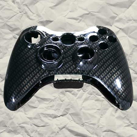 Black Carbon Fiber XBOX 360 Controller Shell | Controller Mod