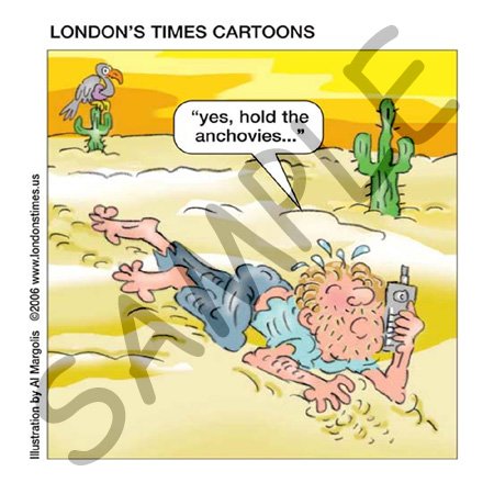 Londons Times Funny Food Coffee other Digestibles - An Issue With Anchovies On Pizzas -... by 3dRose LLC