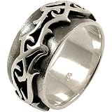Tribal Thorns - Sterling Silver Ring