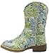 Roper Glitter Swirl Square Toe Cowgirl Boot (Toddler/Little Kid)