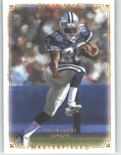 2008 Upper Deck / UD Masterpieces #105 Felix Jones SP RC - Dallas Cowboys (RC - Rookie Card - Short Print)(Football Cards)
